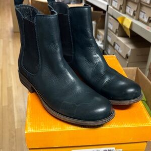 Miz Mooz Women's Ocean Blue Ankle Boots